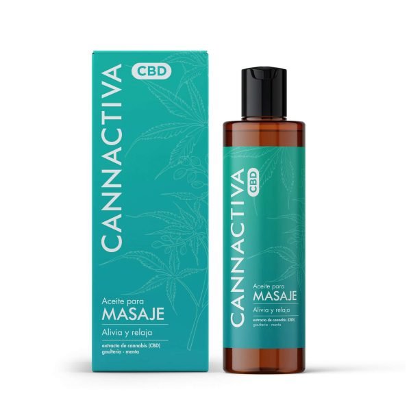Aceite de Masaje CBD Cannactiva (200ml)