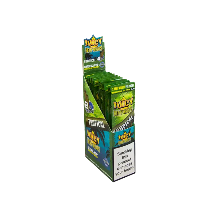 Papel Juicy Hemp Wraps Tropical