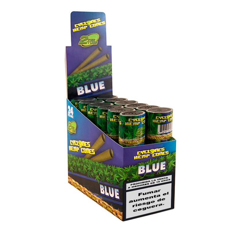 Blunts Cyclones Hemp Blue Arandanos
