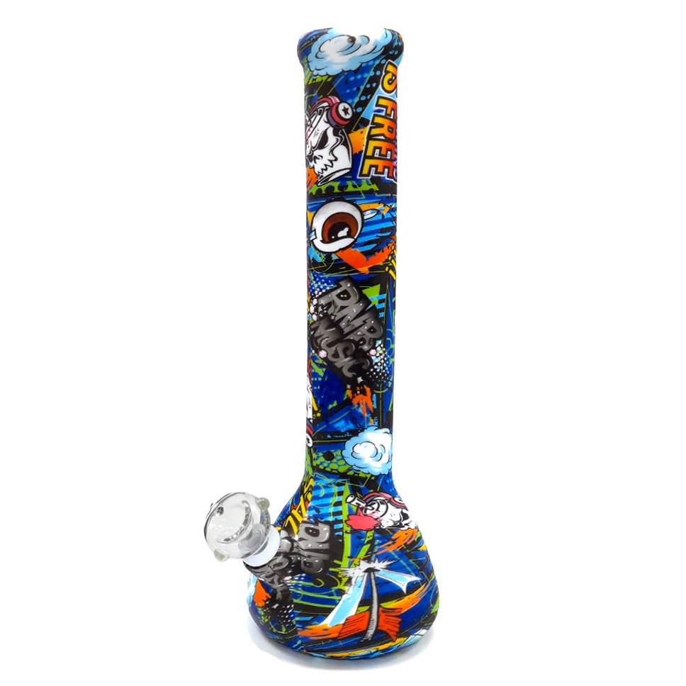 Bong Hard Silicone  34 cm