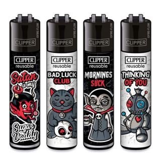 Mechero Clipper Classic Slogan 666