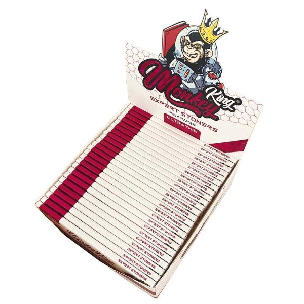 Papel Monkey King Size Slim Expert Stoners Pink