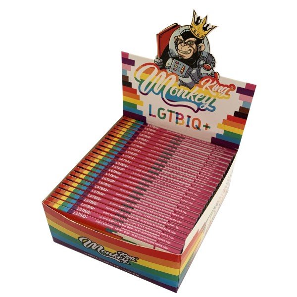 Papel Monkey King Size Slim LGTBI