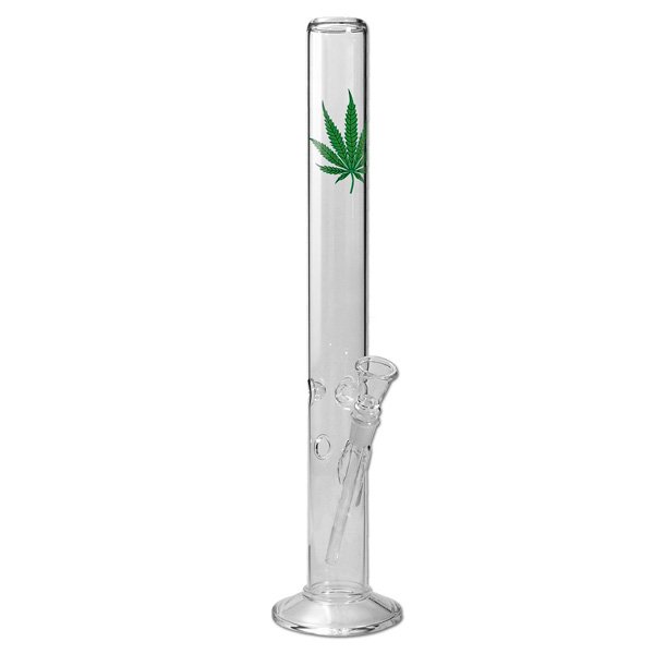 Bong de Cristal Black Leaf Ice – 55 cm