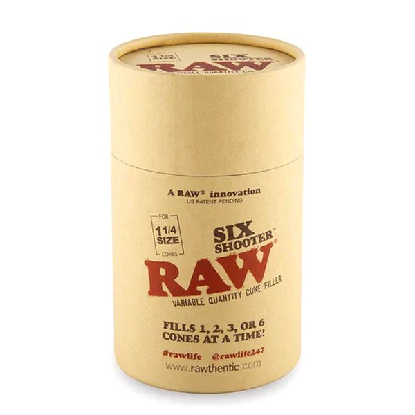 Rellenadora de Cones Raw Six Shooter 1.1/4