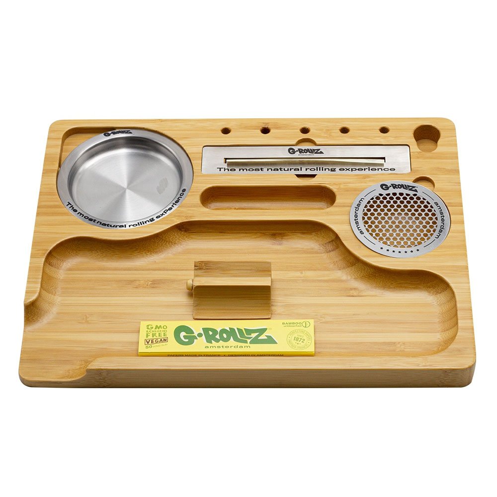 Bandeja Bamboo G-Rollz 28.5x21.5 cm.